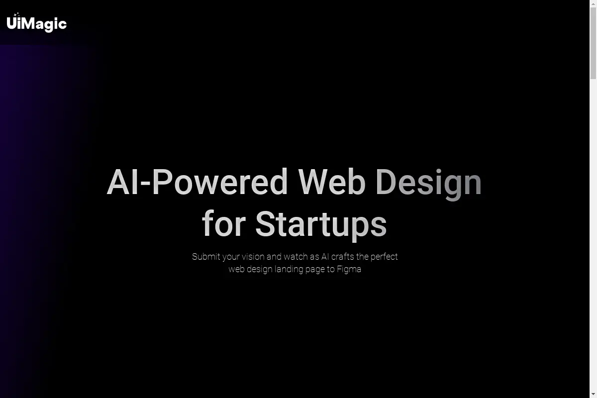 UiMagic - Ai Generated Web Design